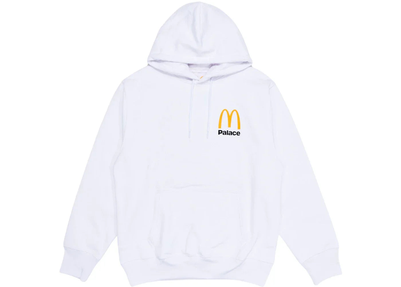 Palace x McDonald's Logo Hood White -1