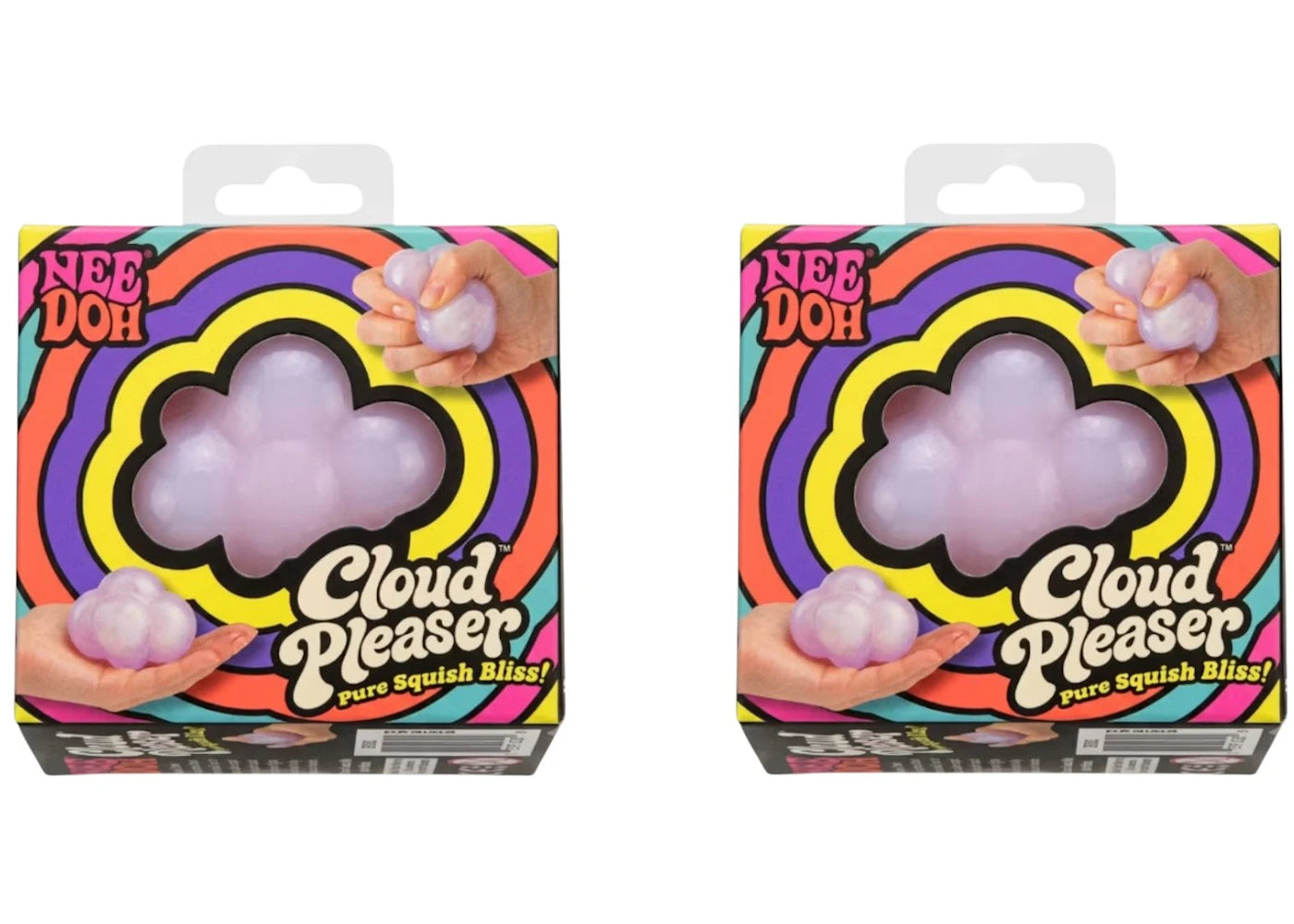 NeeDoh Cloud Pleaser Squishy Fidget Toy 2x Lot -1