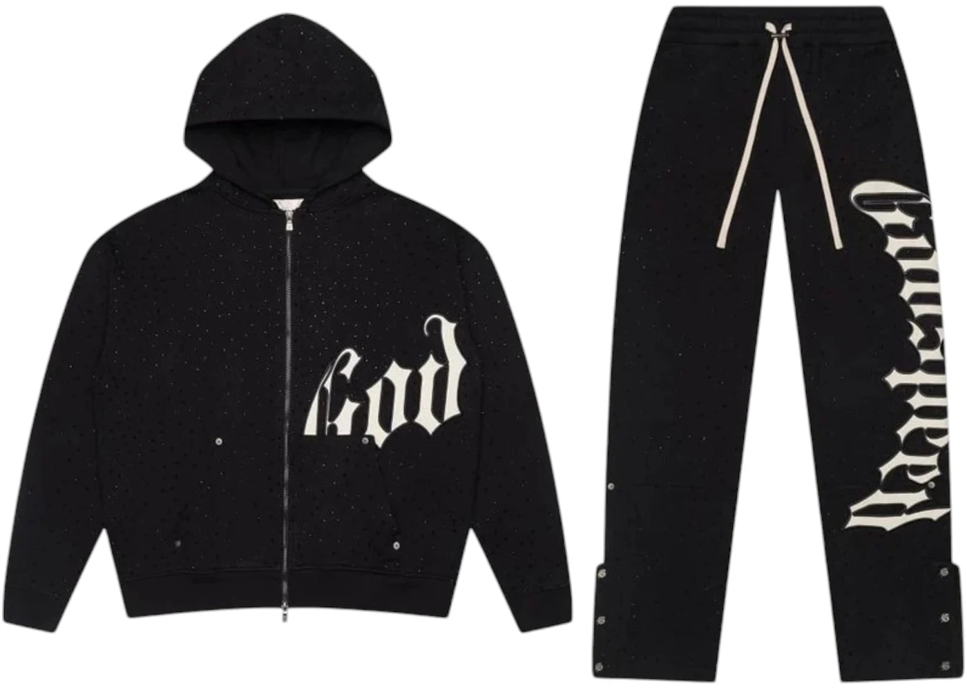 Godspeed OG Logo VVS V2 Sweatsuit Black/White -1