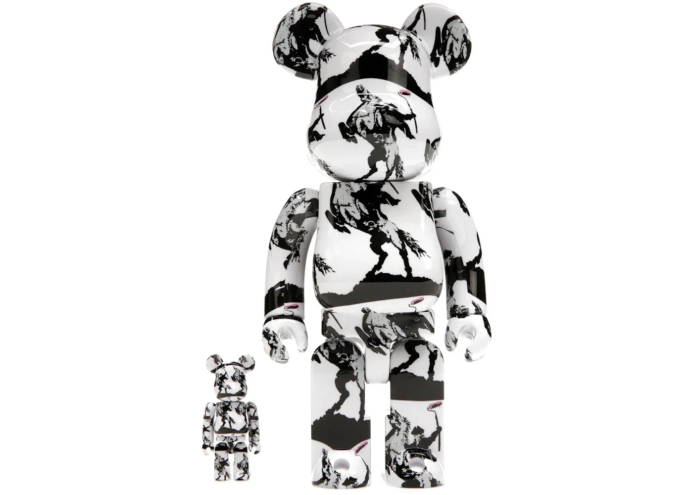 Bearbrick Highwayman 100% & 400% Set-1