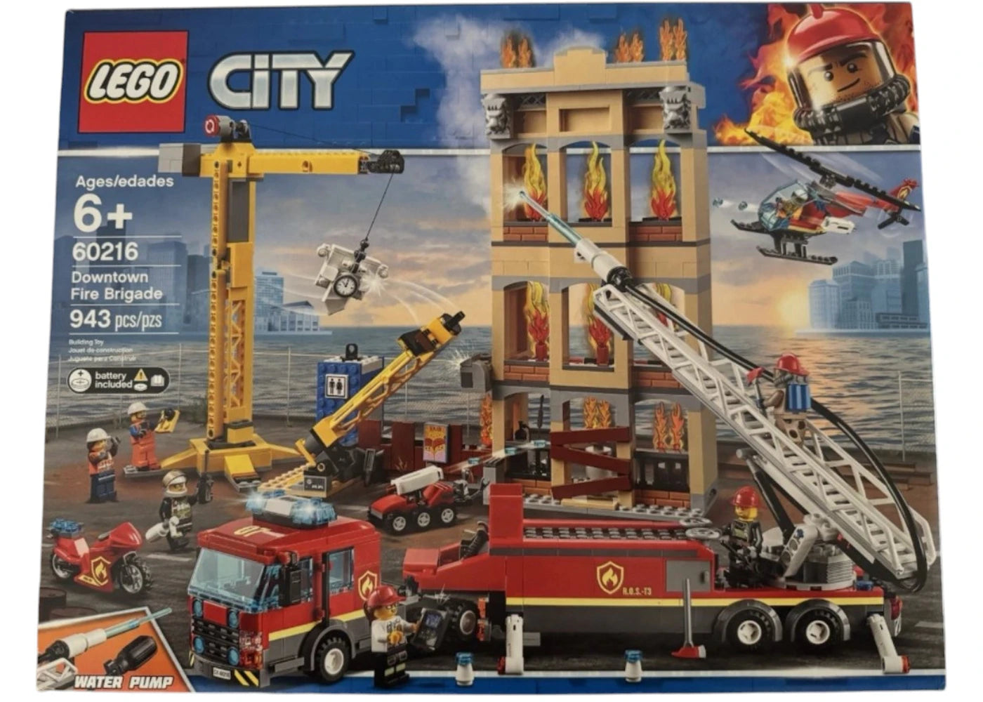 LEGO City Downtown Fire Brigade Set 60216 -1