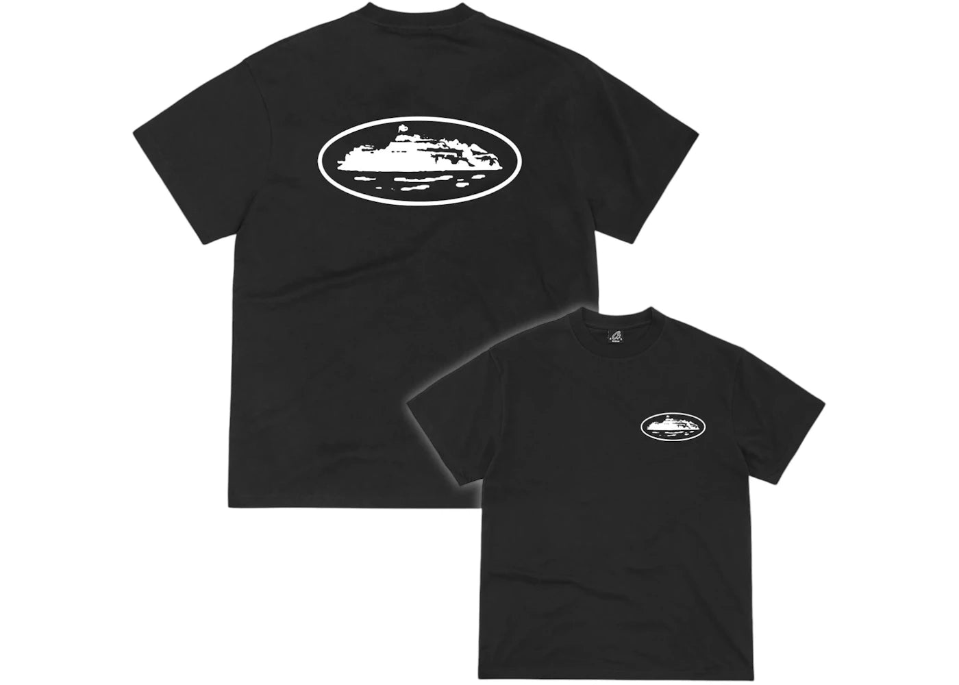 Corteiz OG Island Tee Black -1