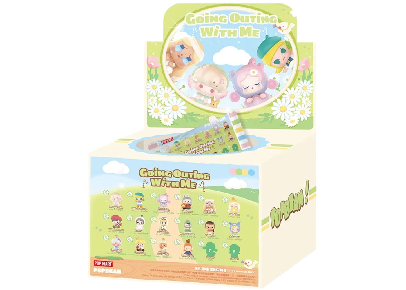 Pop Mart Pop Bean Going Outing With Me Series Sealed Case (32 Blind Box) -1