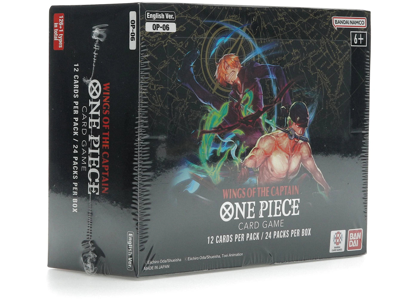 2024 Bandai One Piece Card Game Wings of the Captain Booster Box (OP-06) (English) -1