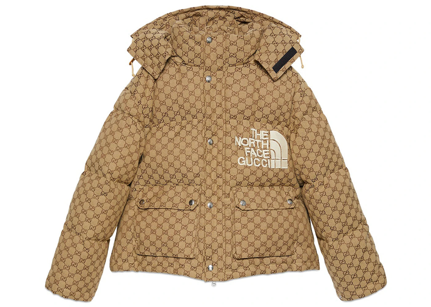 Gucci x The North Face Print Jacket Beige/Ebony -1