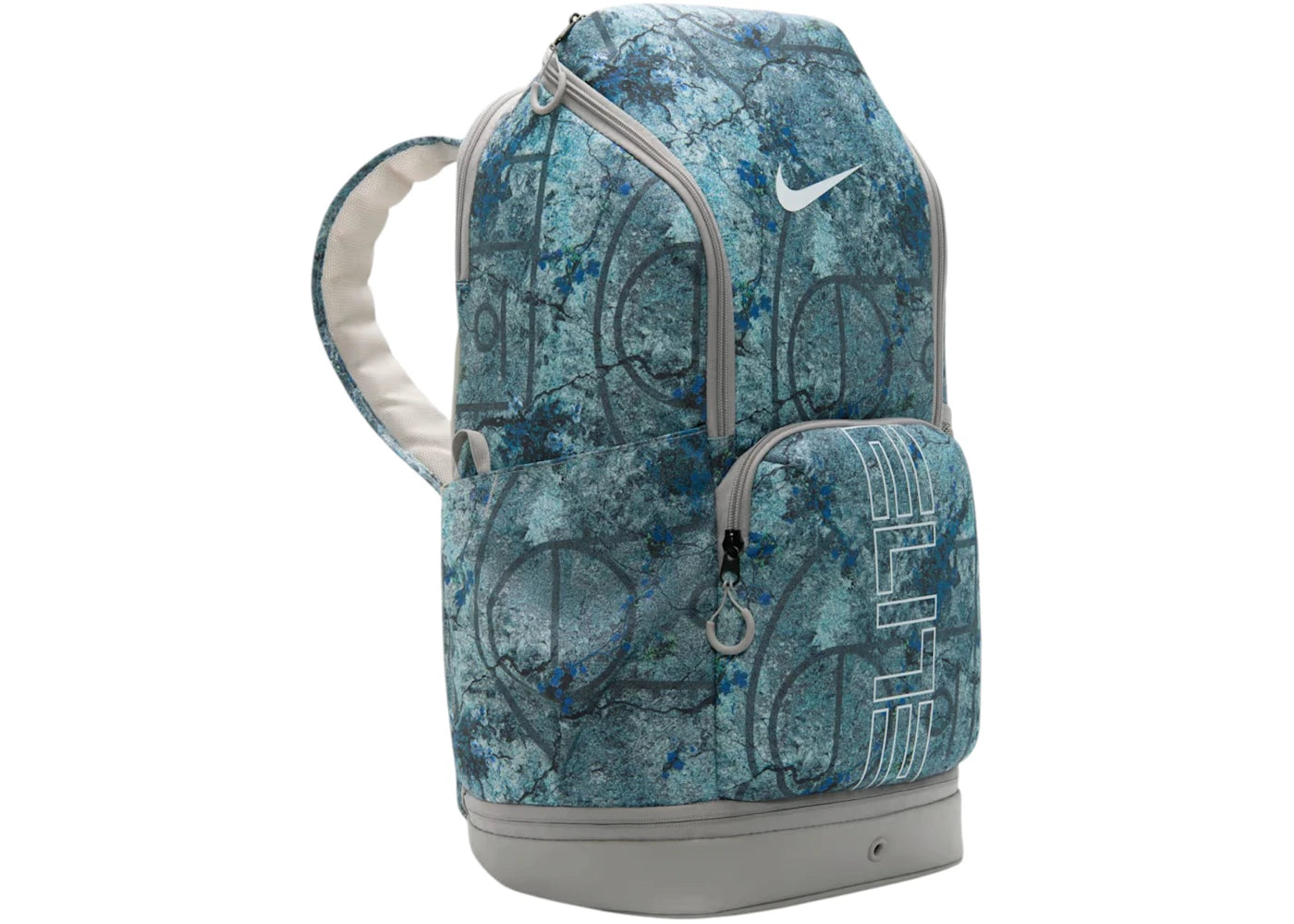 Nike Varsity Elite Printed 32L Backpack White/College Grey/White -1