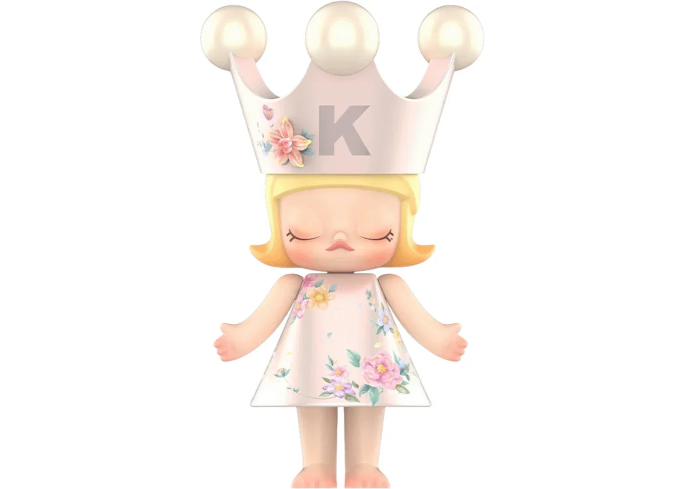 Pop Mart Mega Royal Molly Velvet Flowers 400%-1