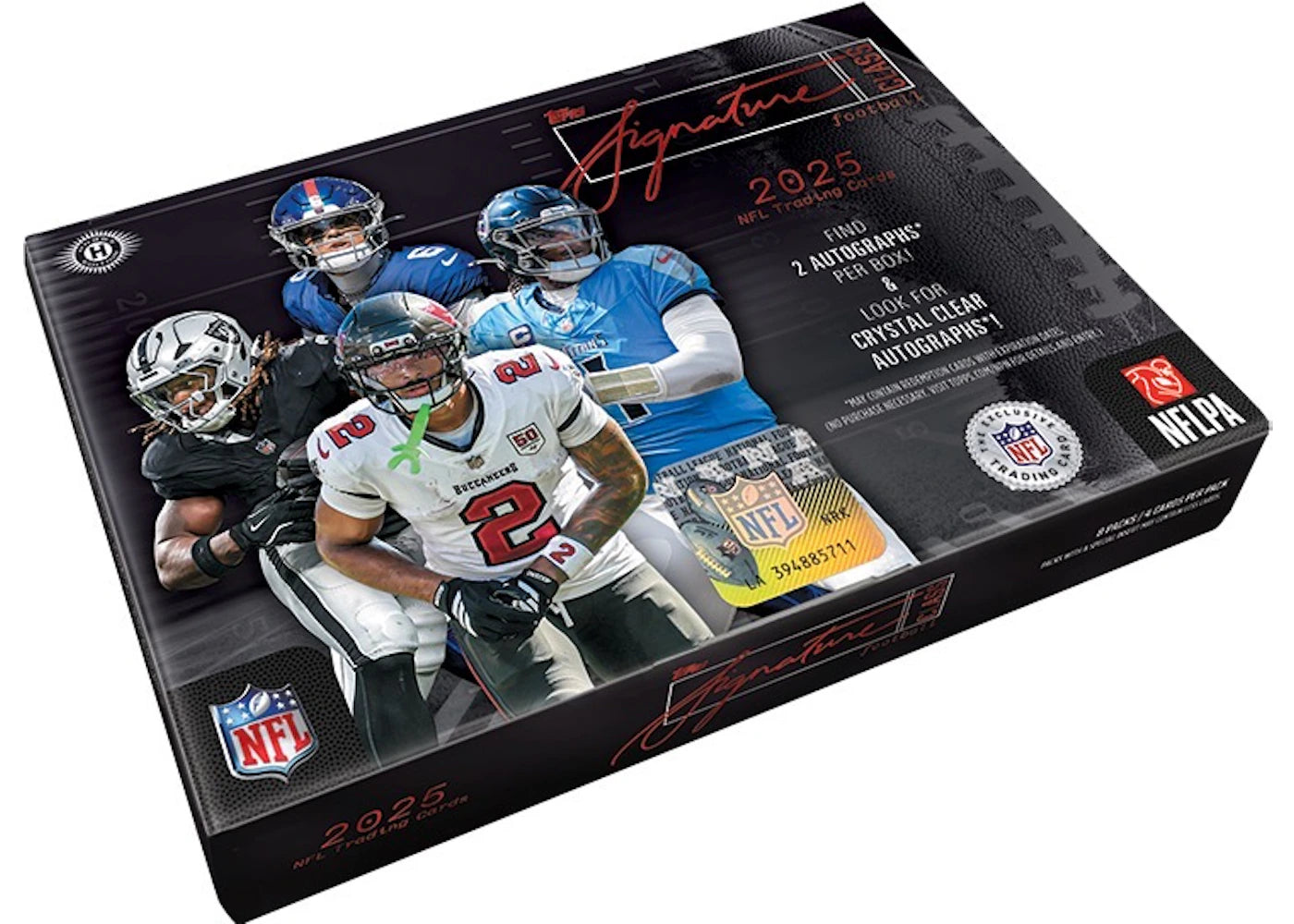 2025 Topps Signature Class Football Hobby Box -1