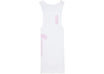 Chrome Hearts T Bar Rib Tank White/Pink -1