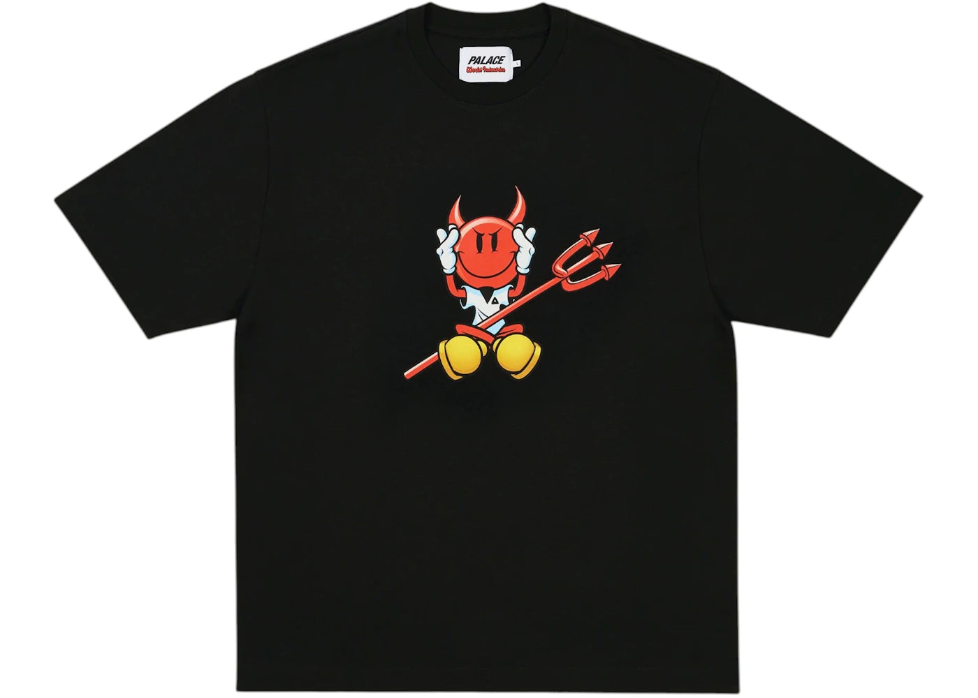 Palace x World Industries T-Shirt Black -1