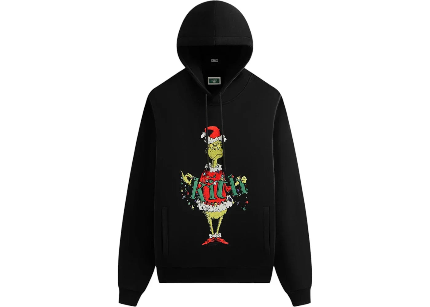 Kith x The Grinch Ornament Williams III Hoodie Black -1