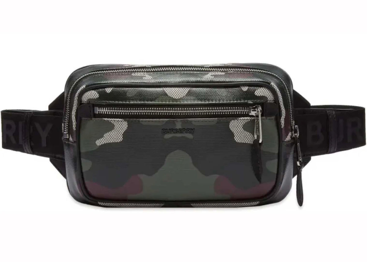 Burberry West Camo Waist Bag Mangrove Green -1