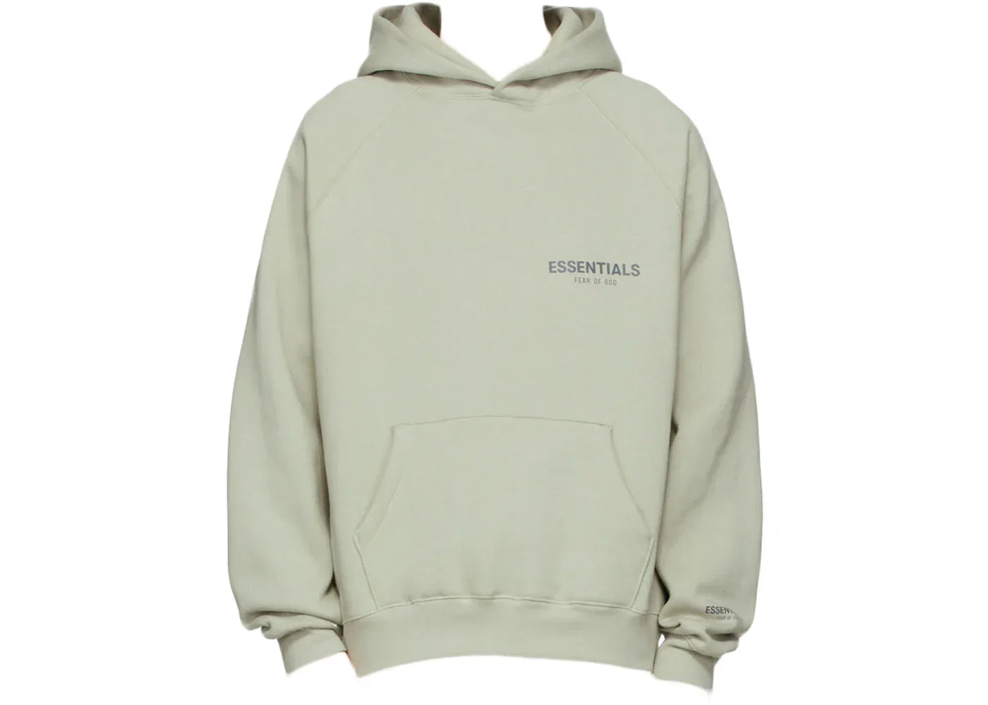 Fear of God Essentials SSENSE Exclusive Pullover Hoodie Concrete -1