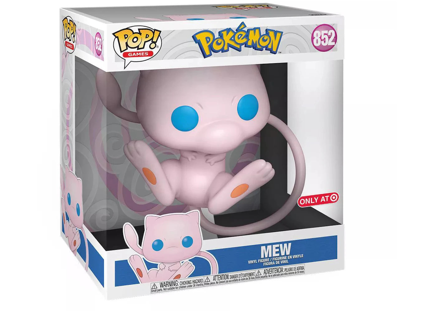 Funko Pop! Games Pokemon Mew Target Exclusive Figure #852 -1