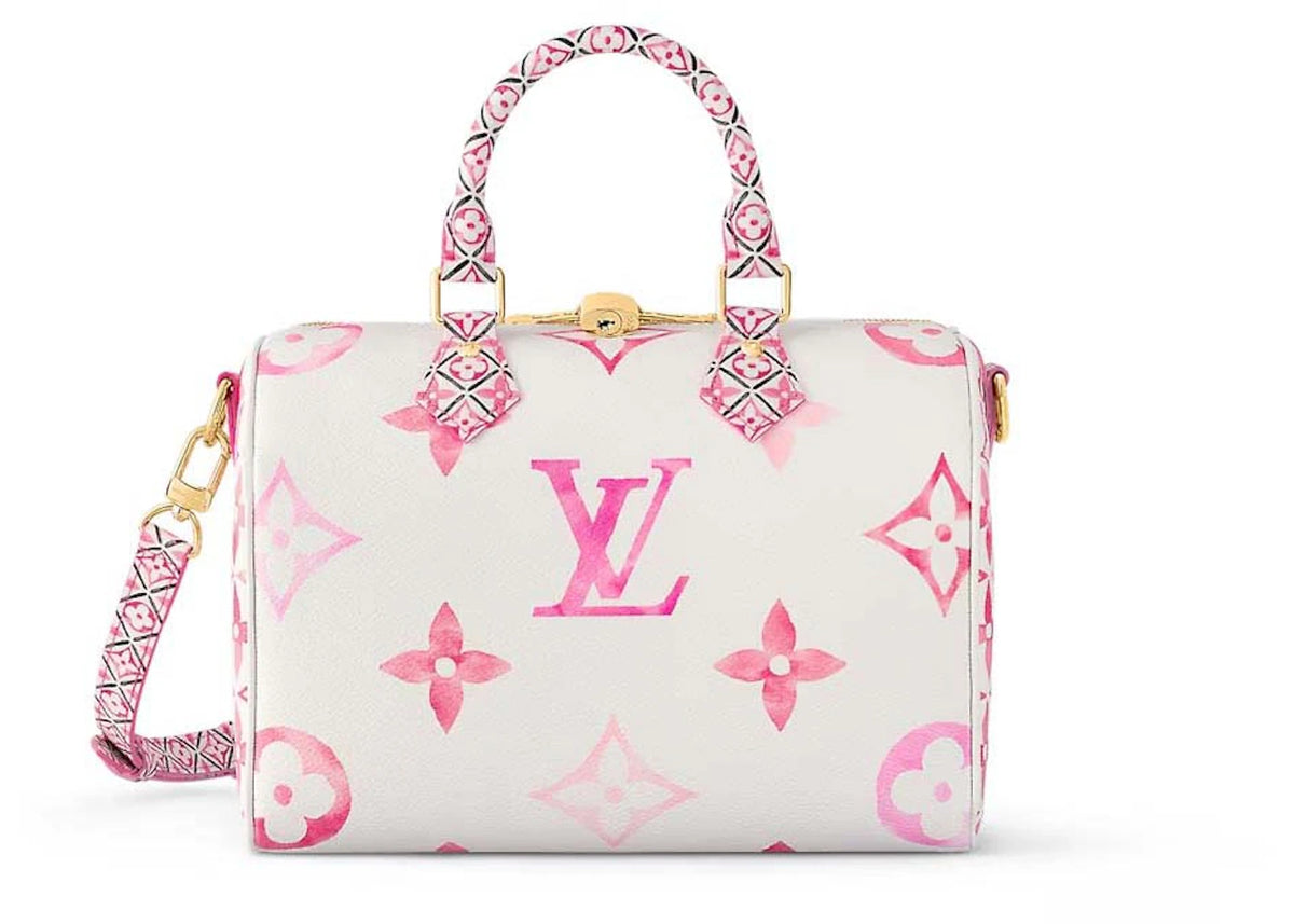 Louis Vuitton Speedy Bandouliere 25 Pink -1