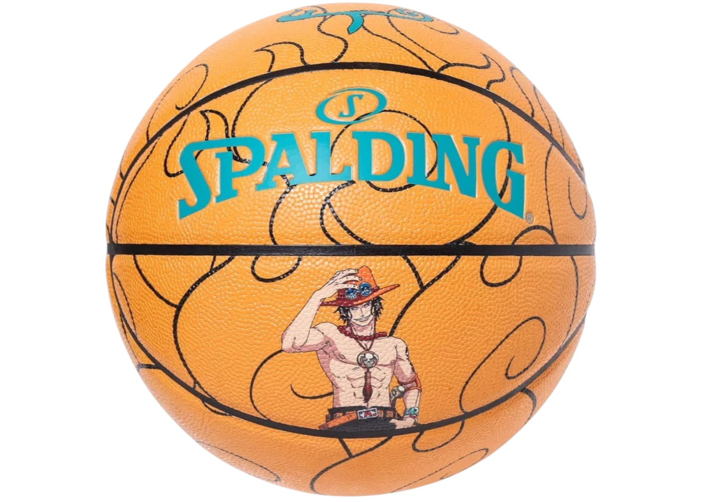 Spalding One Piece Mera Mera no Mi Basketball -1