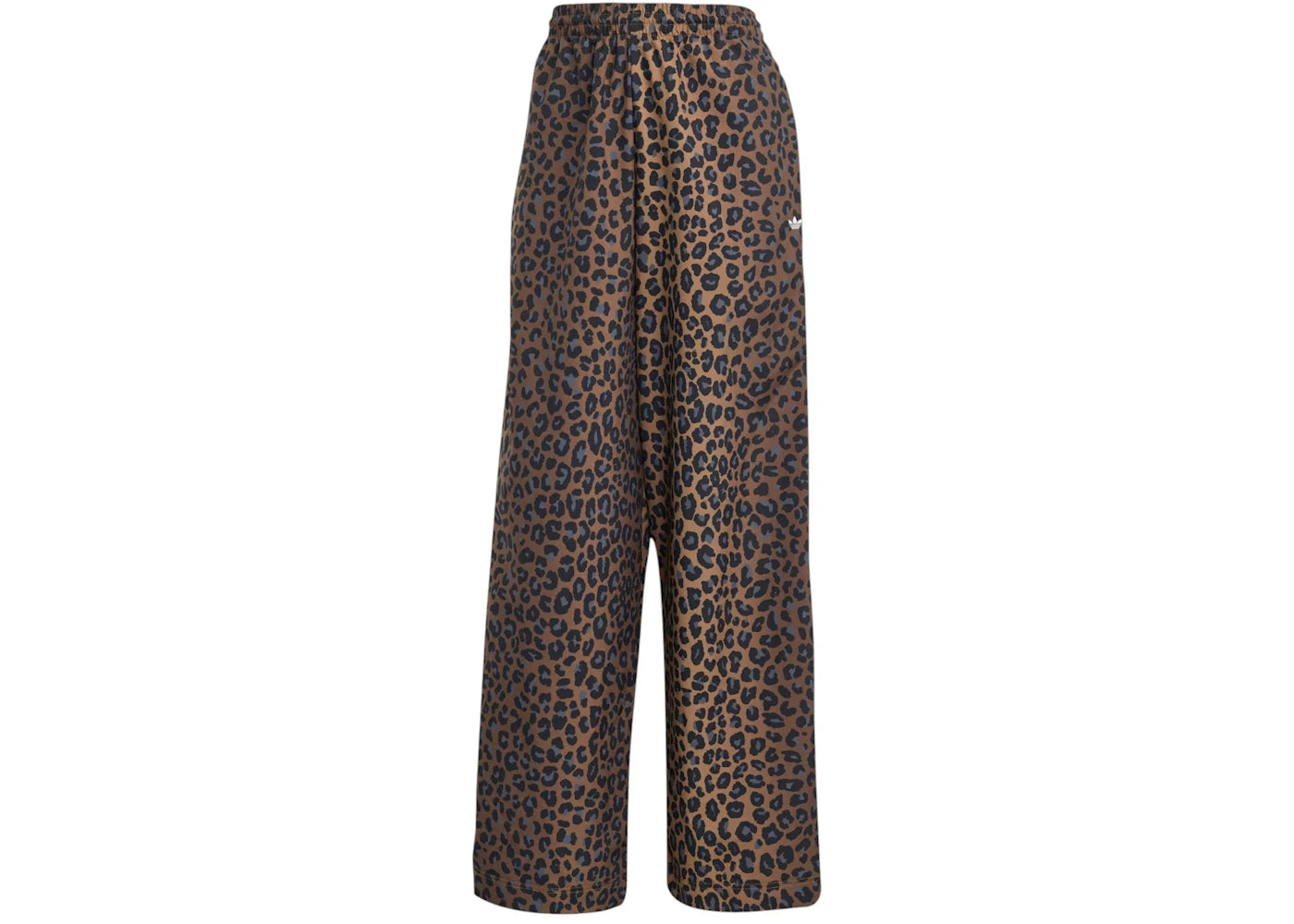 adidas Women's Leopard Firebird Oversized Track Tracksuit Bottoms Multicolor -1