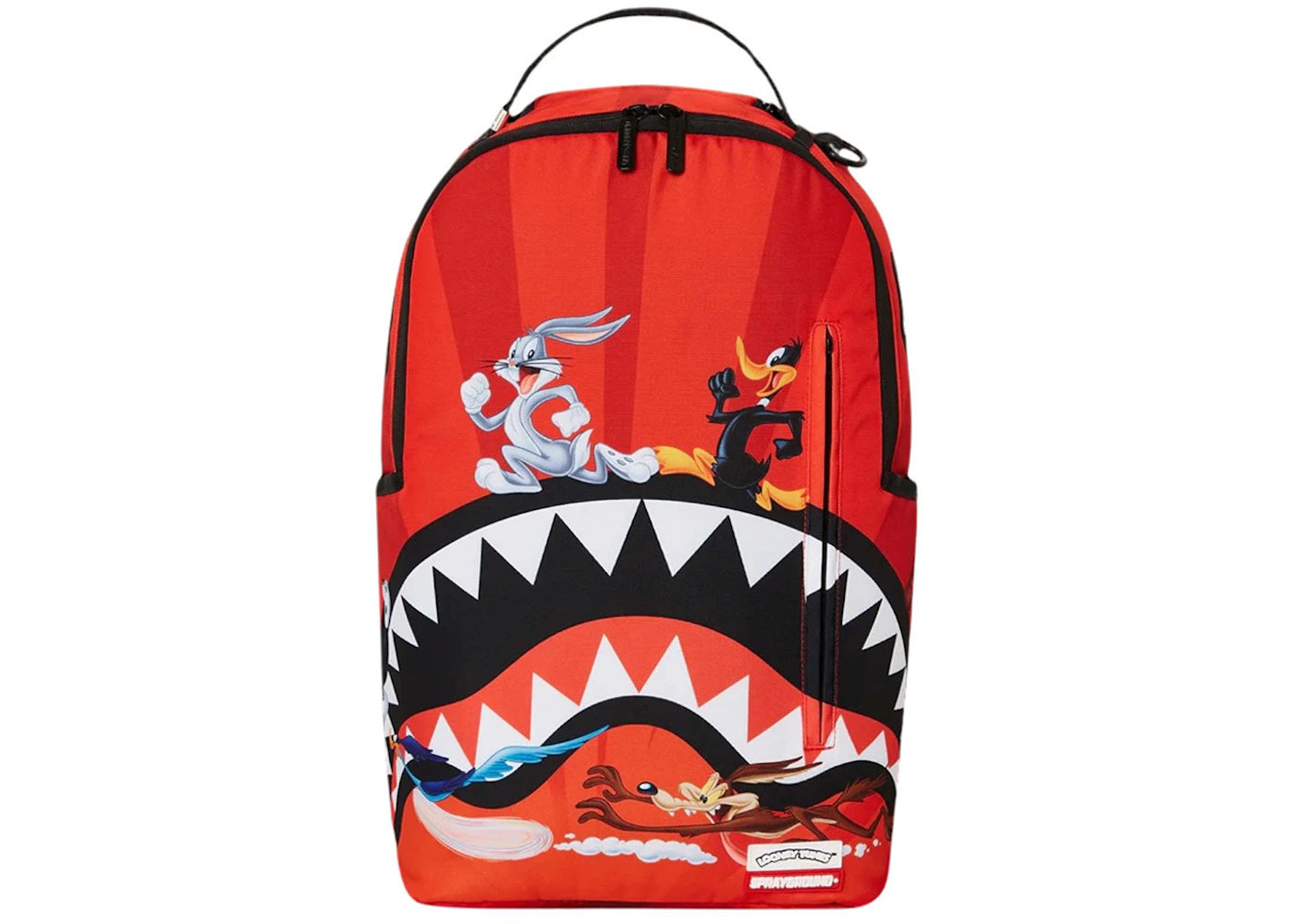 Sprayground x Looney Tunes Shark Run (DLXSR) Backpack Red -1