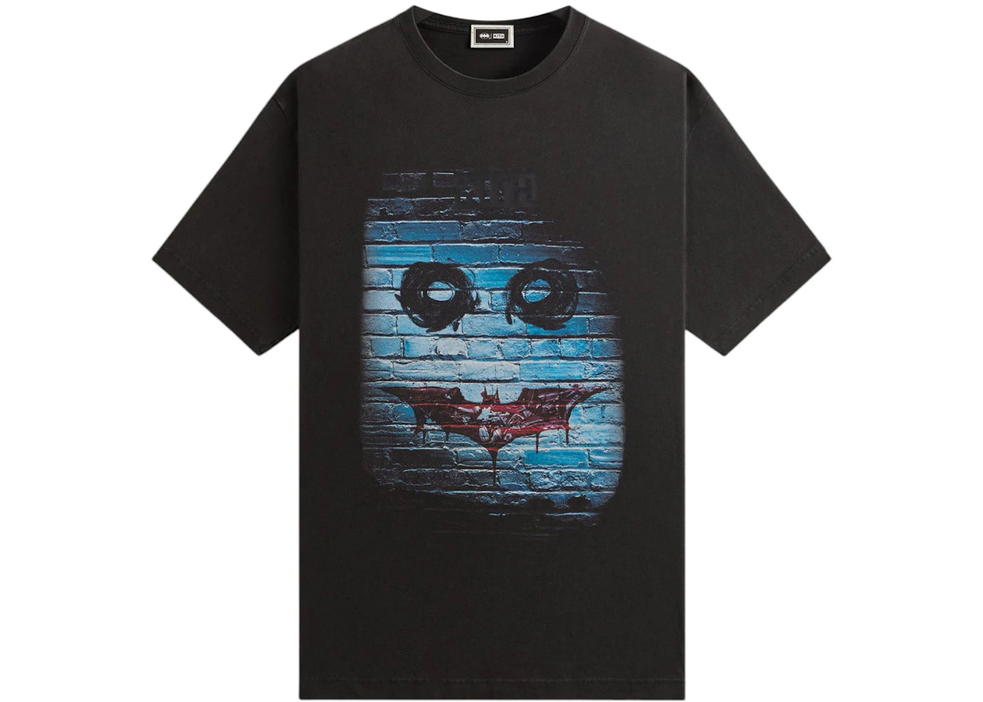 Kith x Batman Dark Knight Teaser Vintage Tee Black -1