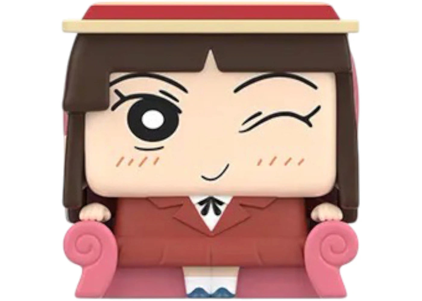 Pop Mart Crayon Shinchan POP CUBE-3 Series Ai Suotome Figure -1