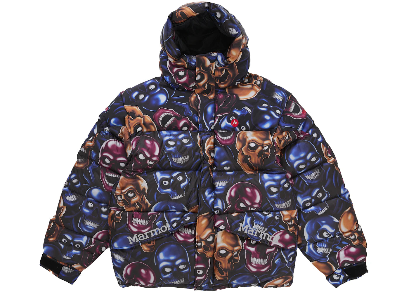 Supreme Marmot 800-Fill Down Parka Skull Pile -1