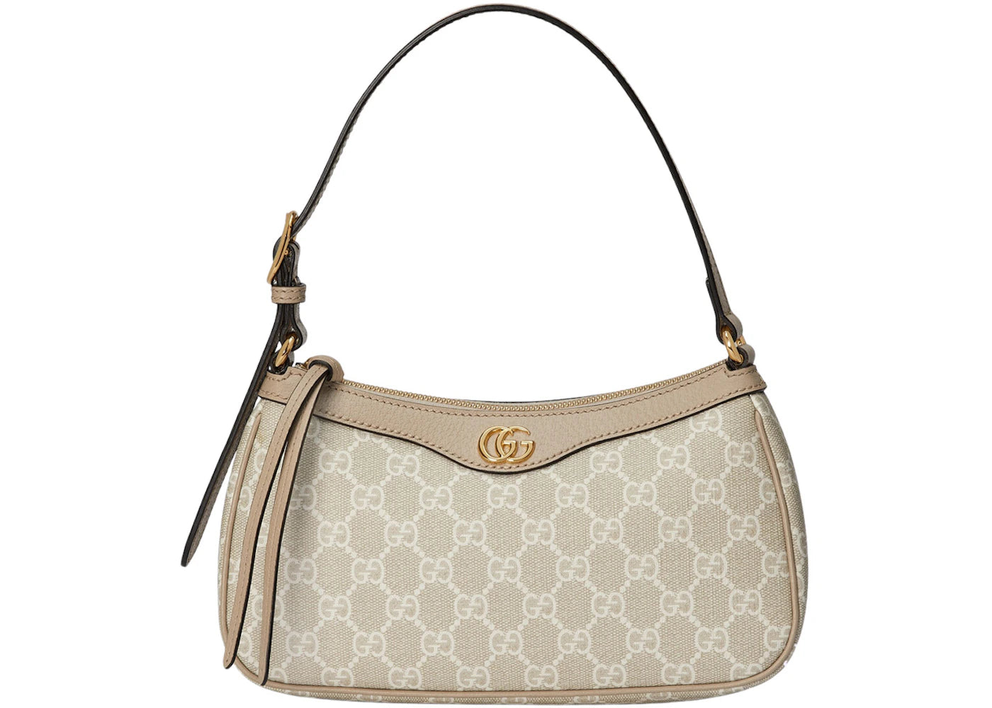 Gucci Ophidia Handbag Small GG Supreme Beige/White -1