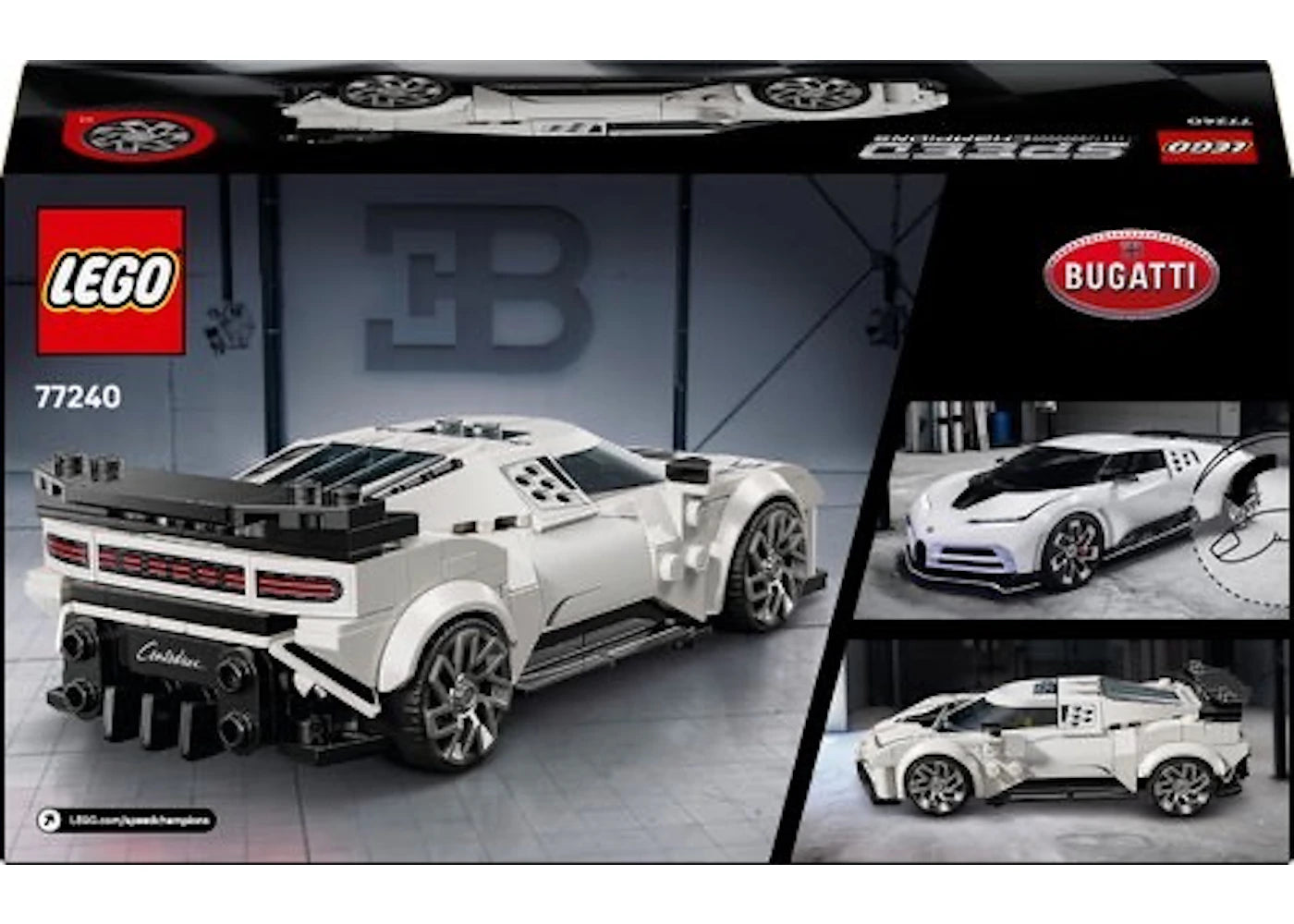 LEGO Speed Champions Bugatti Centodieci Hyper Sports Car Set 77240 -1