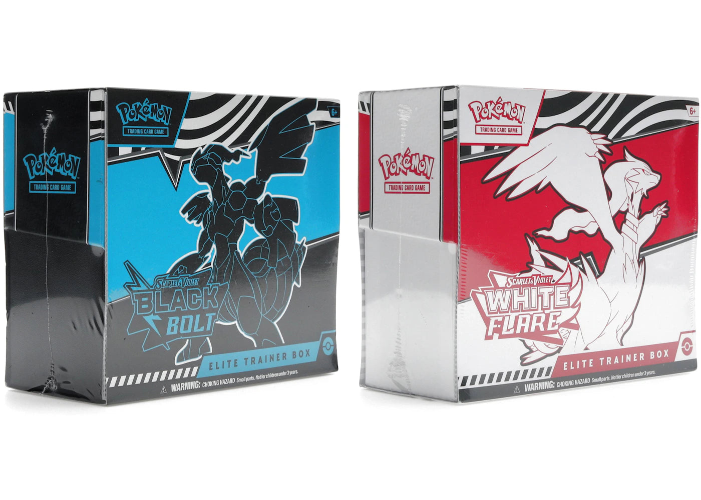 2025 Pokémon Scarlet & Violet Black Bolt & White Flare Elite Trainer Box -1