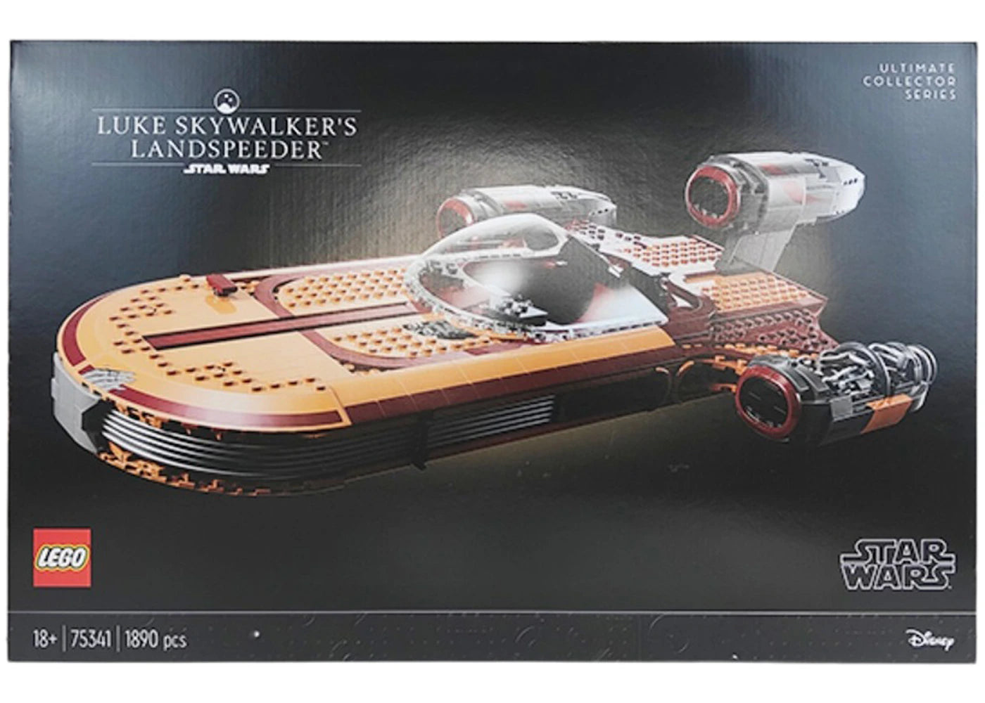 LEGO Star Wars Ultimate Collector Series Luke Skywalker's Landspeeder Set 75341 -1