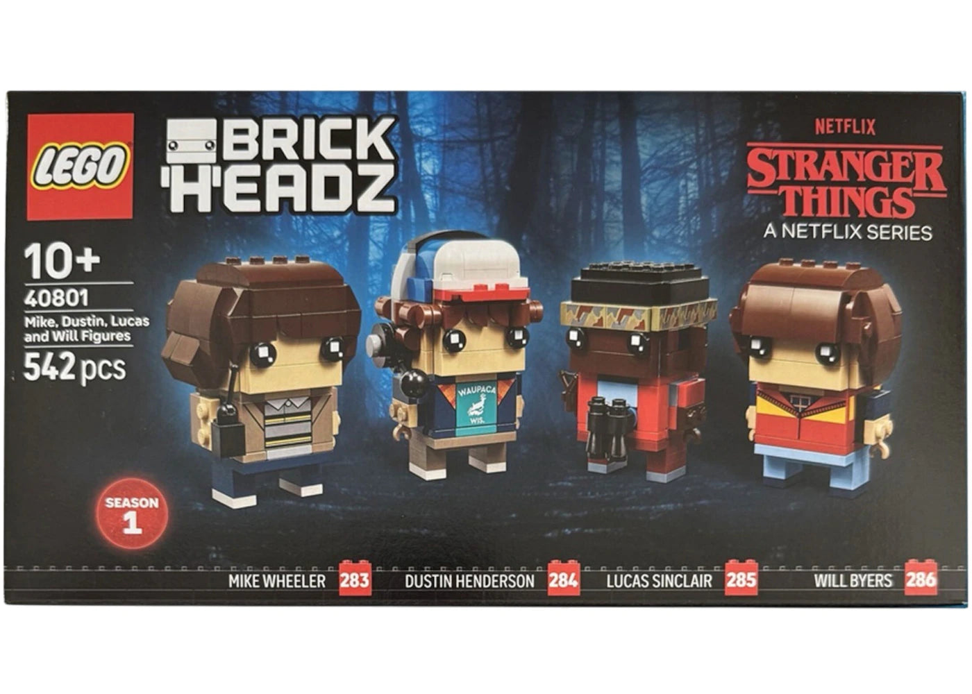 LEGO Stranger Things Mike, Dustin, Lucas and Will Figures Set 40801 -1