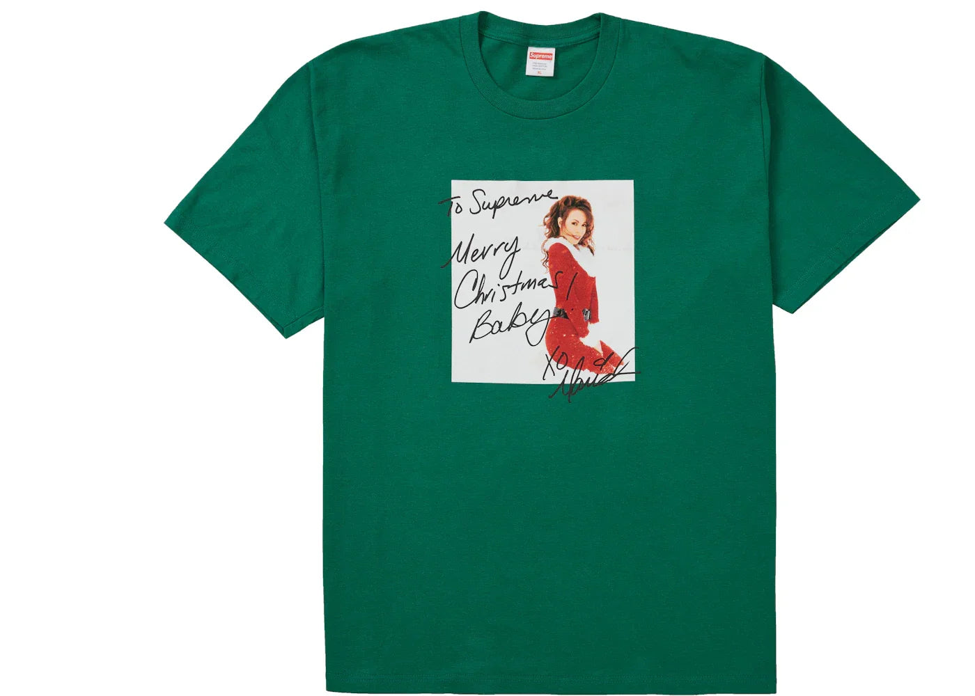 Supreme Mariah Carey Tee Light Pine -1