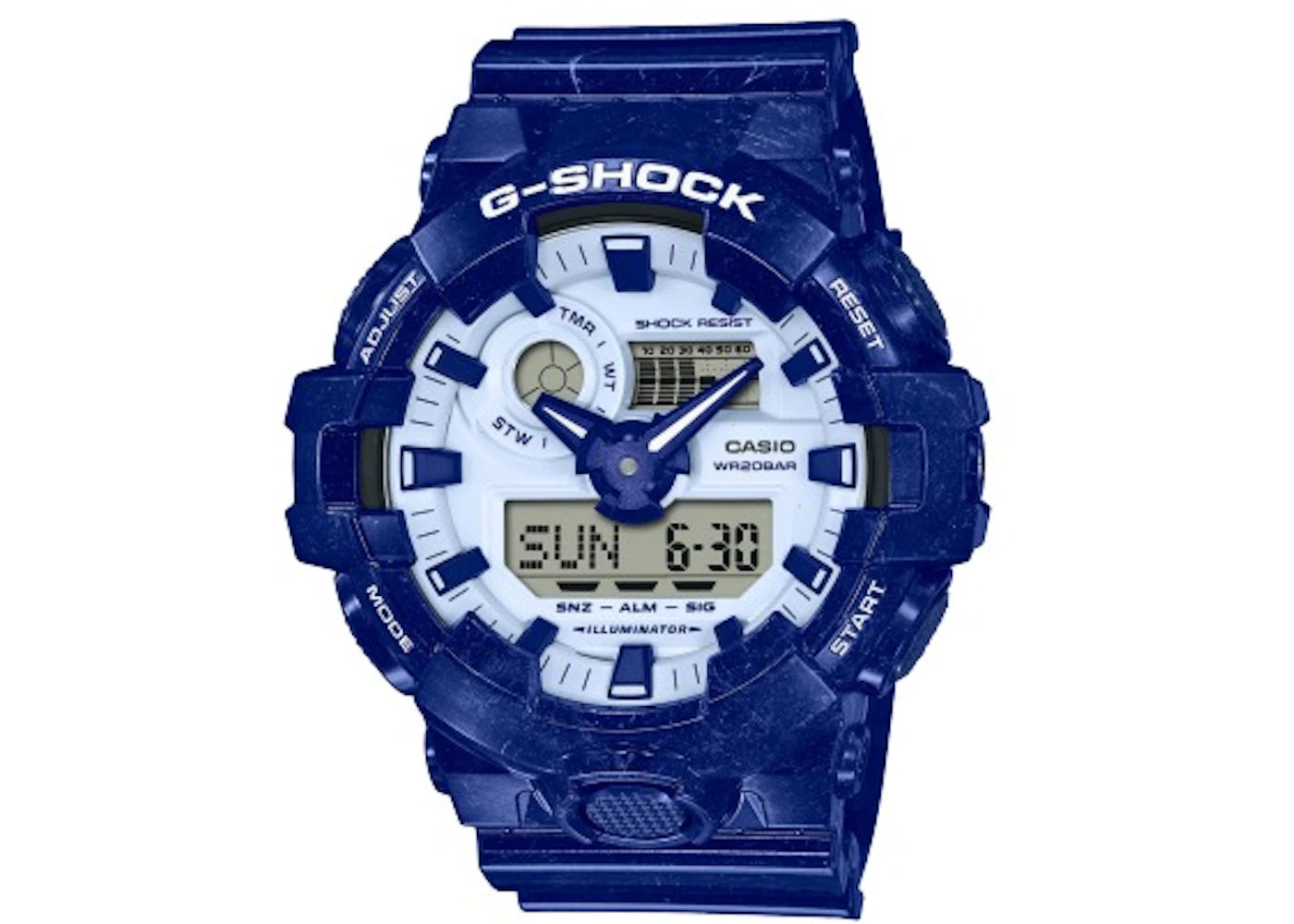 Casio G-Shock GA-700BWP-2A -1