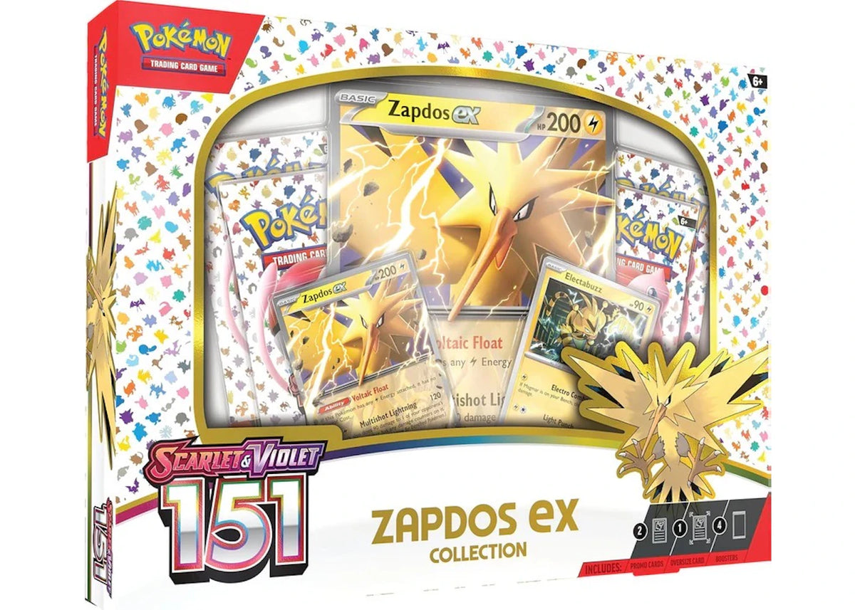 2023 Pokèmon Scarlet & Violet 151 Zapdos ex Box -1