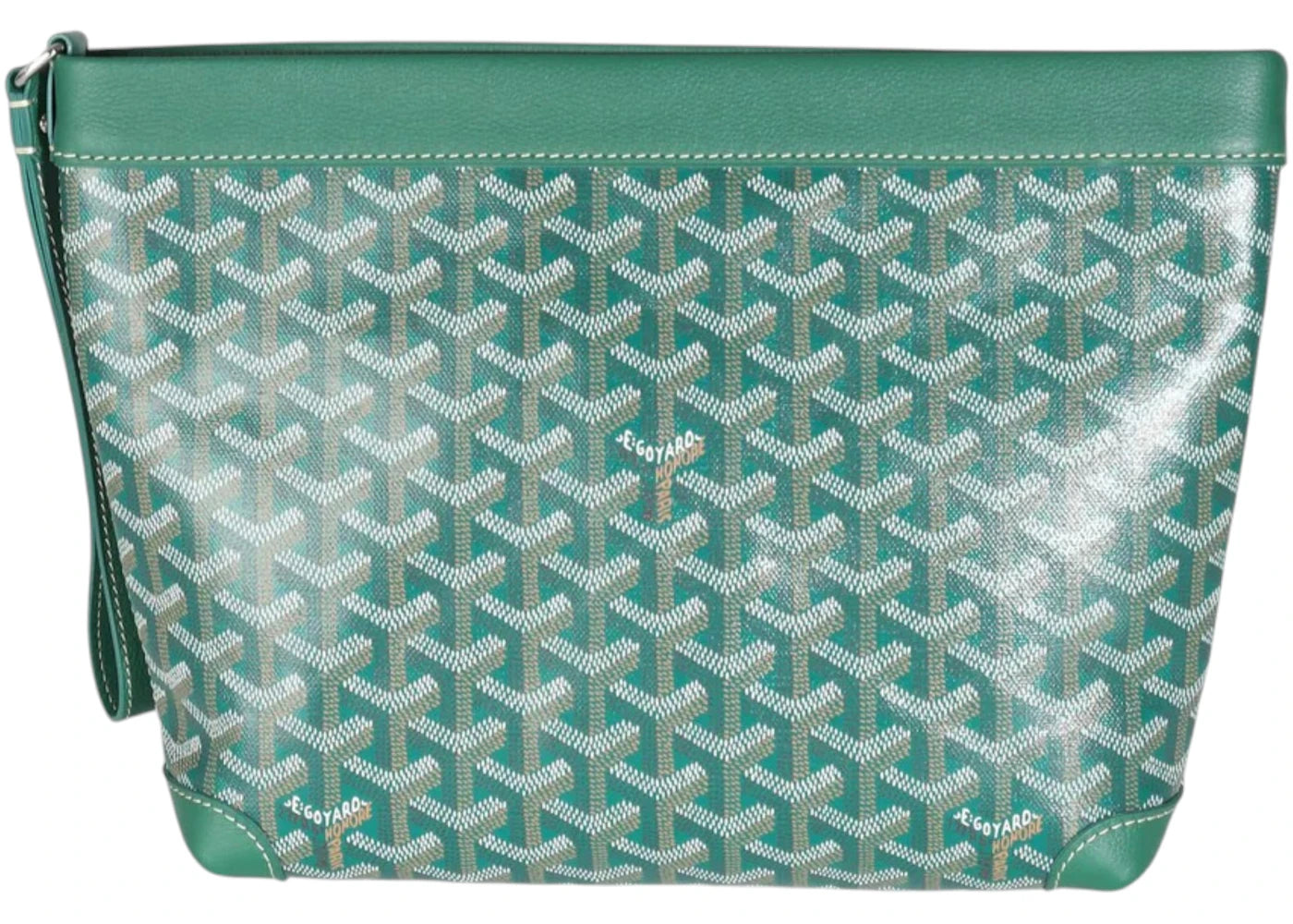 Goyard Conti Pouch Green -1