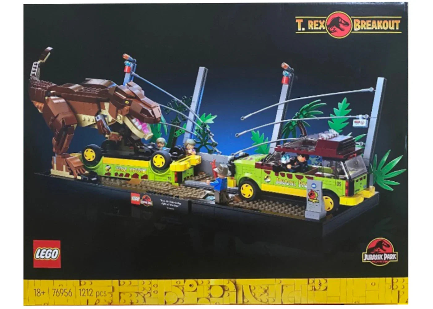 LEGO Jurassic Park T. Rex Breakout Set 76956-1