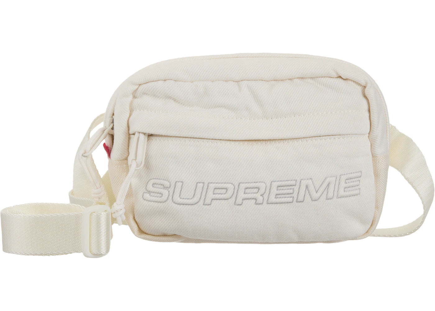 Supreme Denim Mini Shoulder Bag White -1