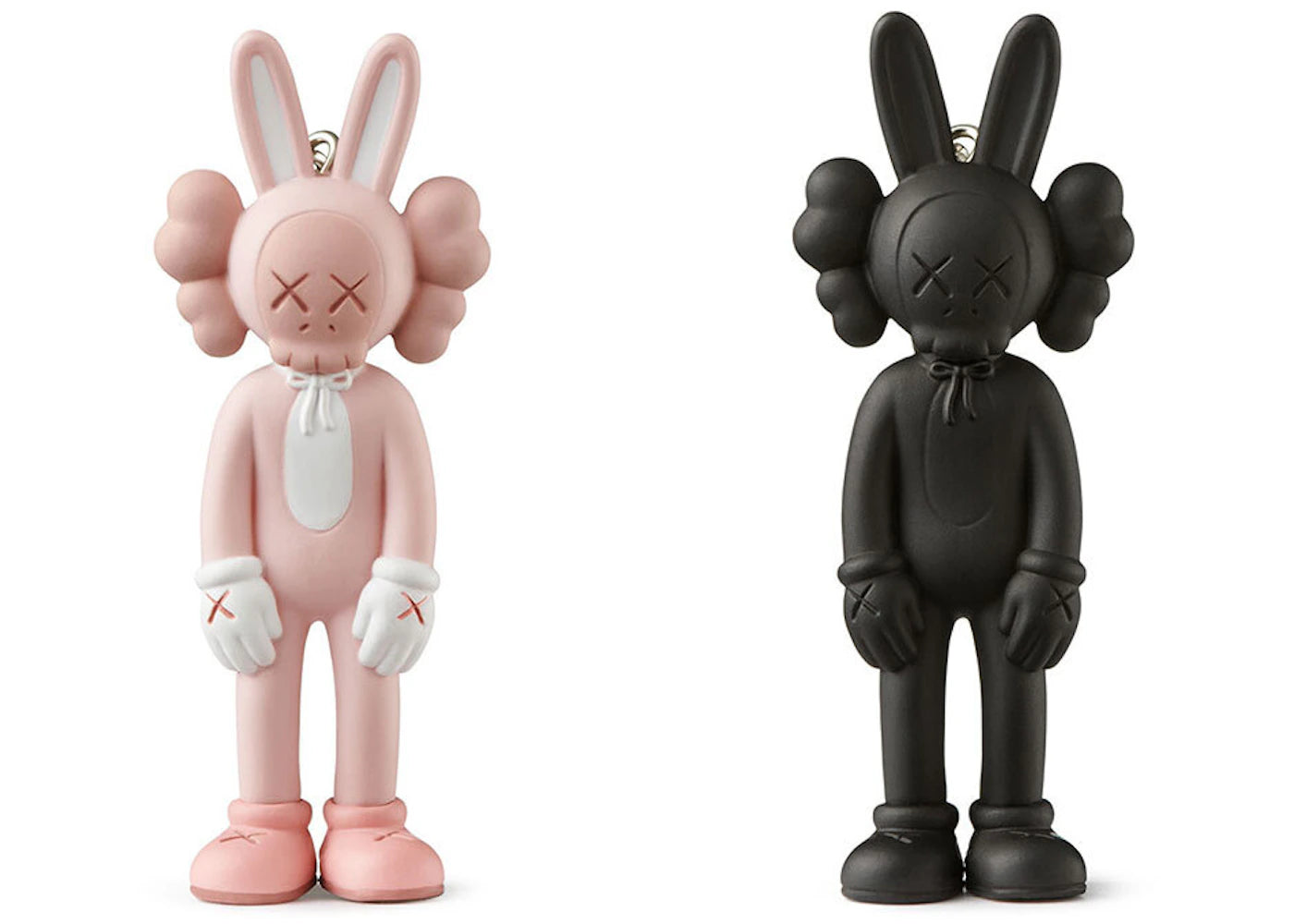 KAWS Tokyo First Accomplice Keychain Pink/Black Set (2021) -1