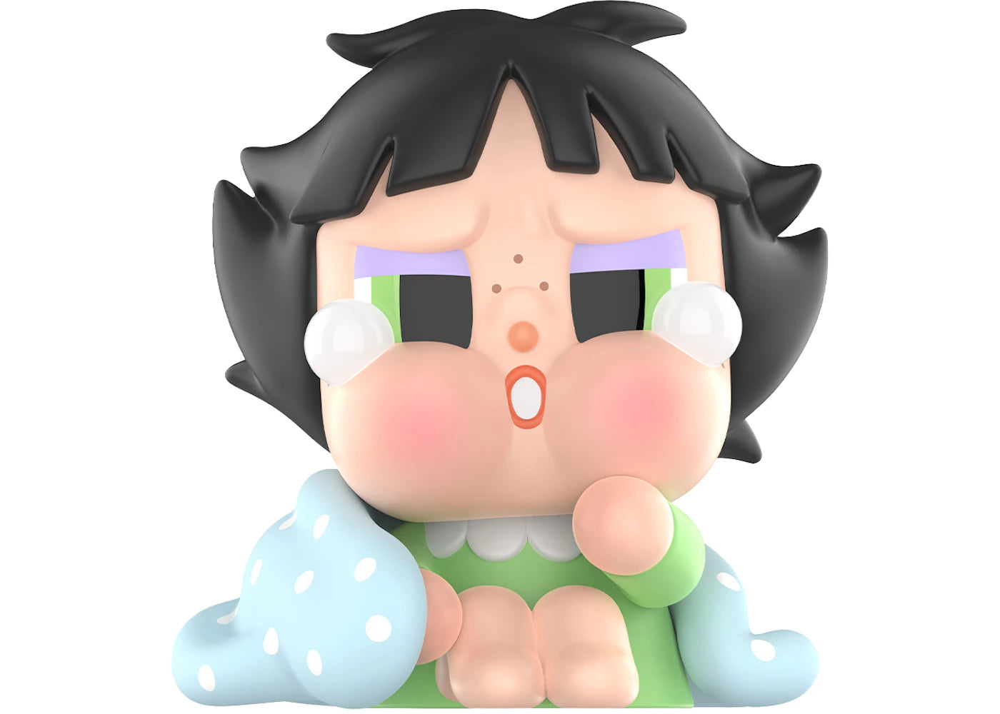 Pop Mart CRYBABY x Powerpuff Girls Series Sleep Buttercup Figure -1