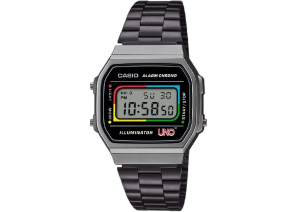 Casio Vintage A168WEUC-1A (Black) -1