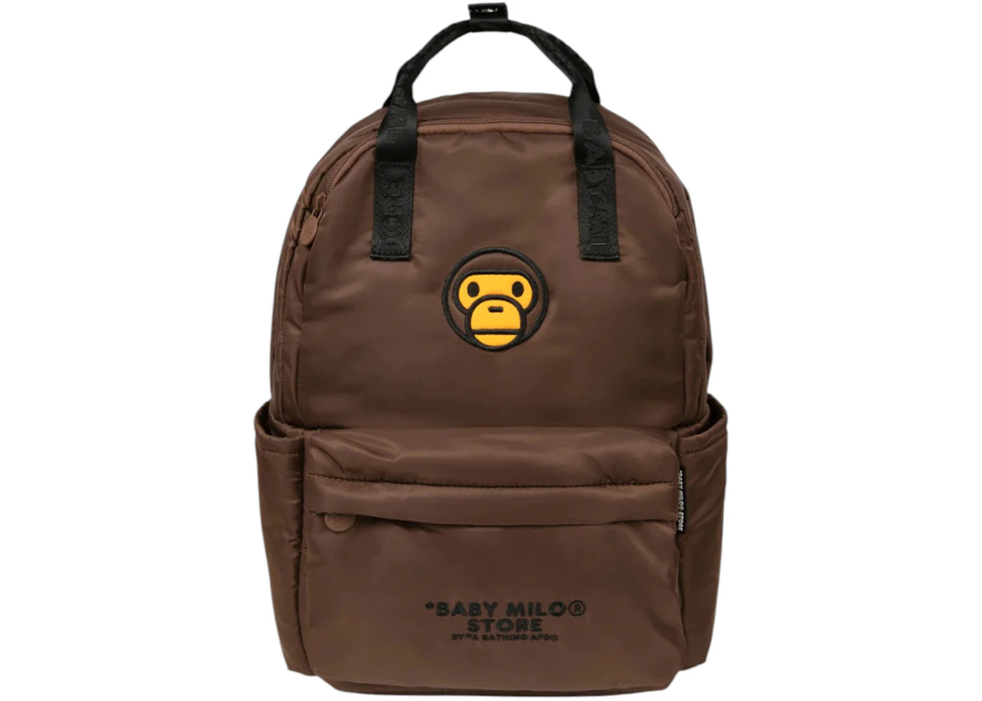 BAPE Baby Milo Store Medium Backpack Brown -1