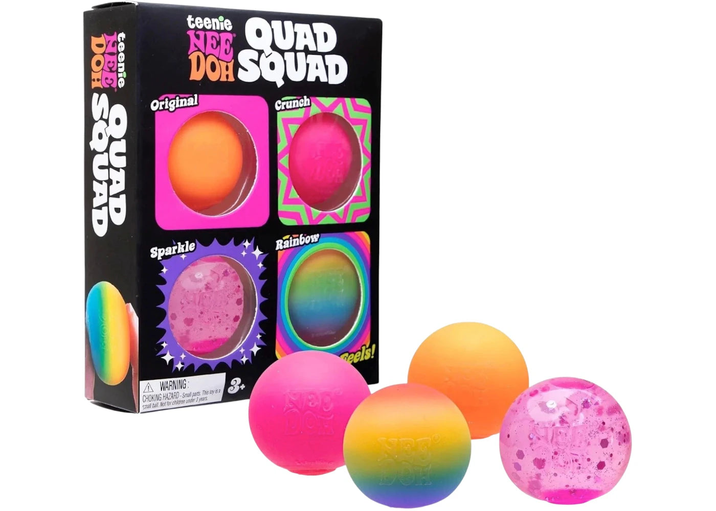 NeeDoh Teenie Quad Squad Squishy Fidget Toy -1