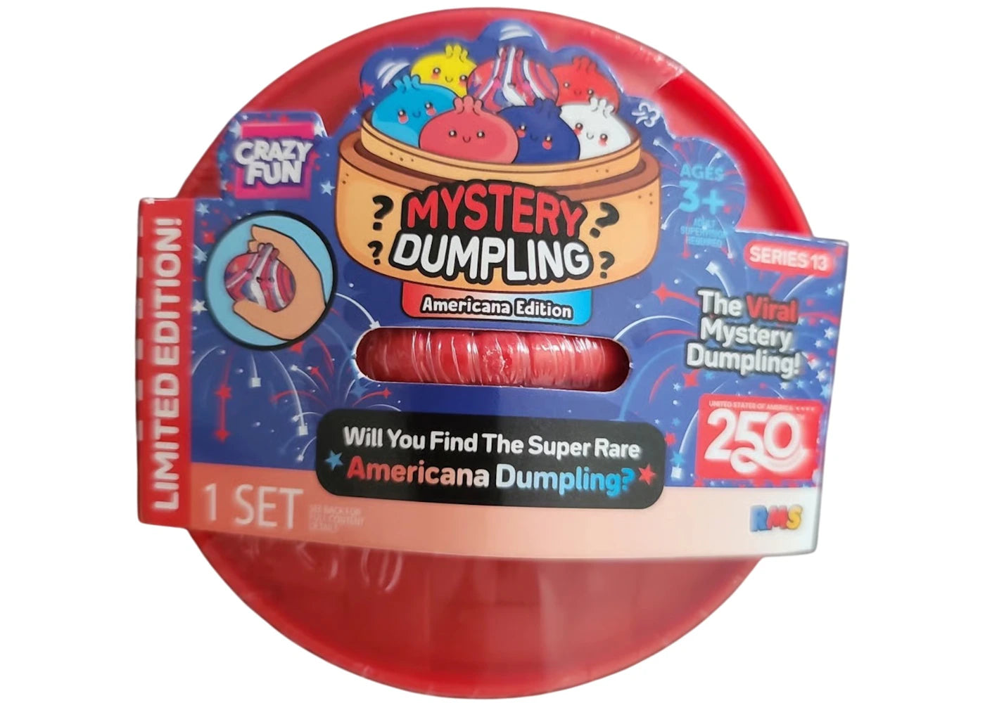 Squishy Bun Mystery Dumpling Americana Edition Blind Box -1