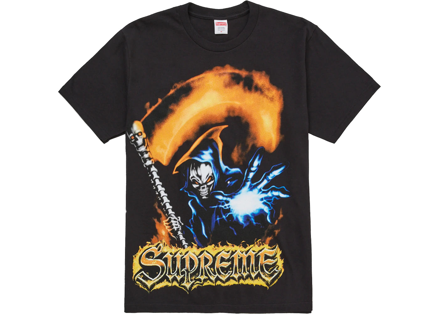 Supreme Grim Reaper Tee Black -1
