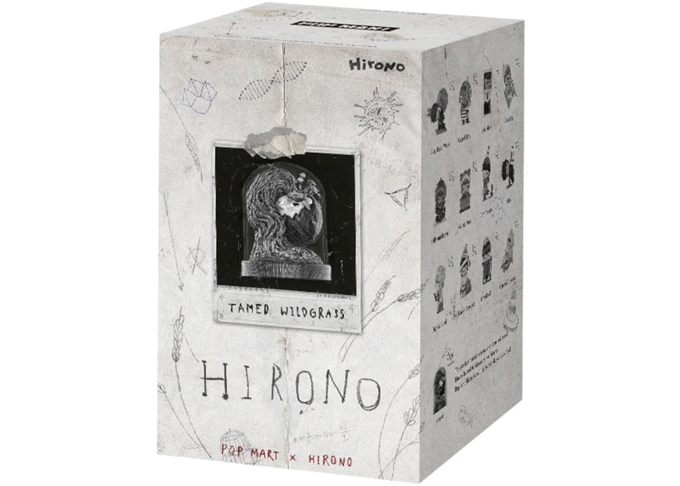 Pop Mart Hirono Tamed Wildgrass Series Figures Single Blind Box -1