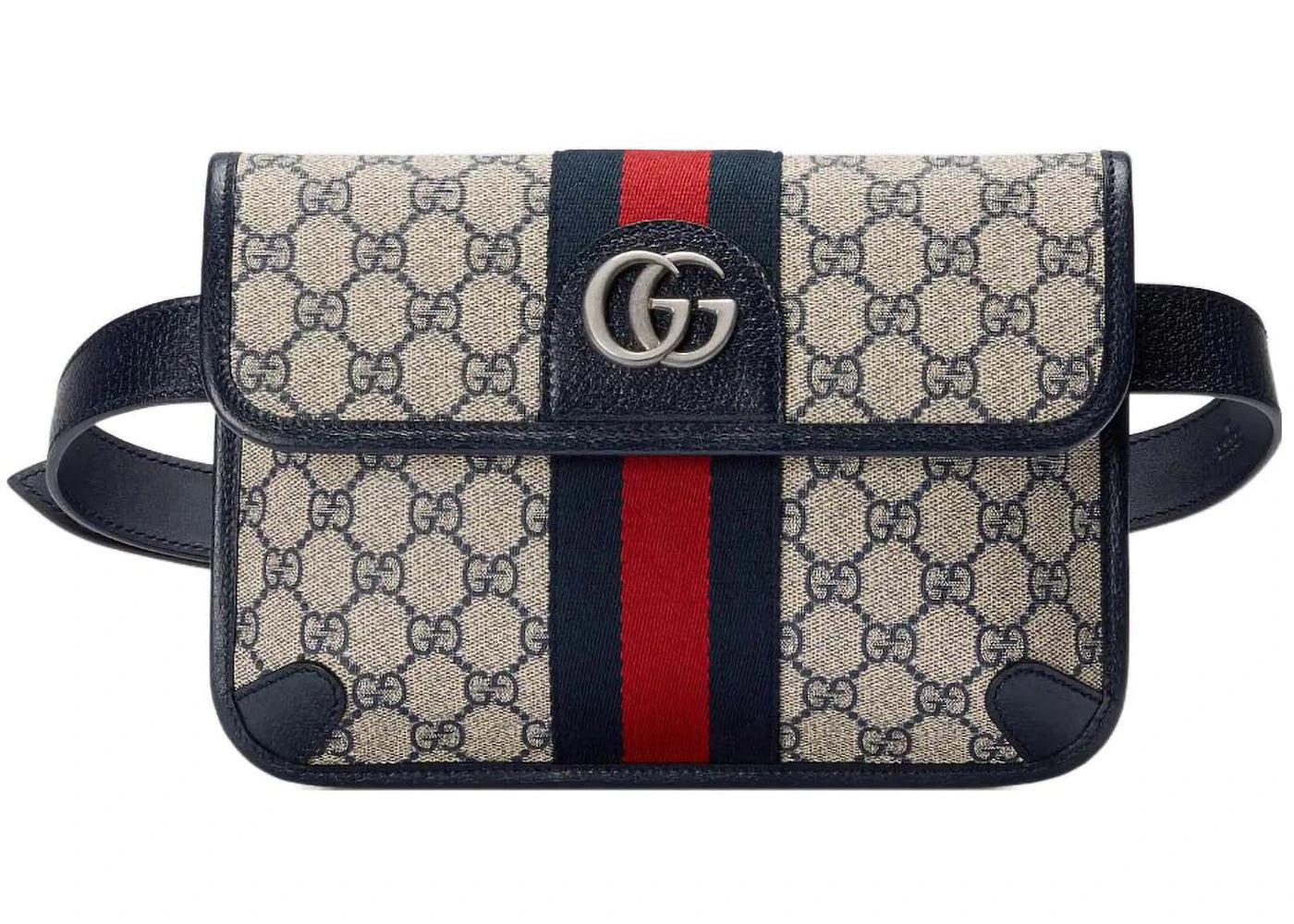 Gucci GG Supreme Belt Bag Grey -1