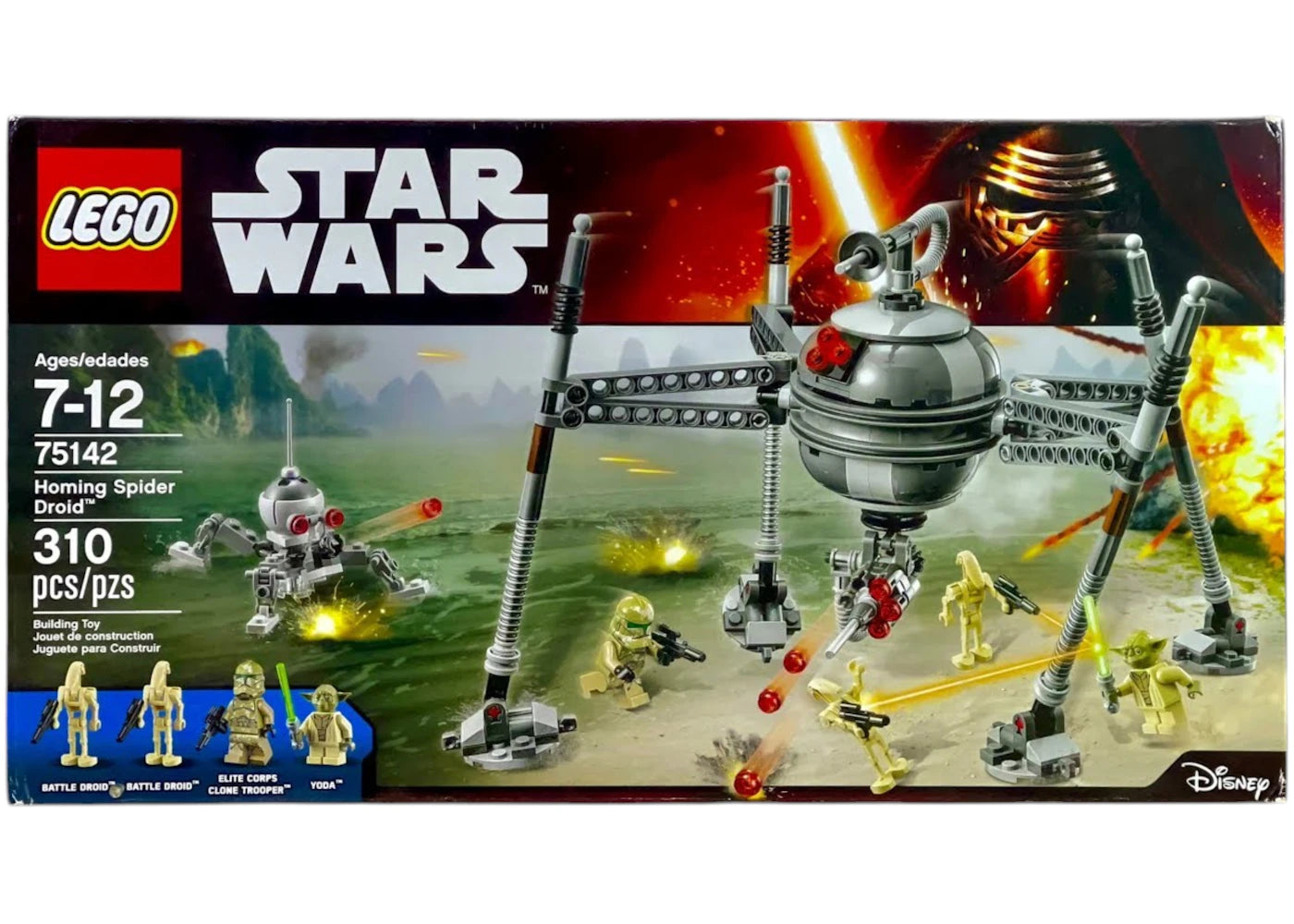 LEGO Star Wars Homing Spider Droid Set 75142 -1