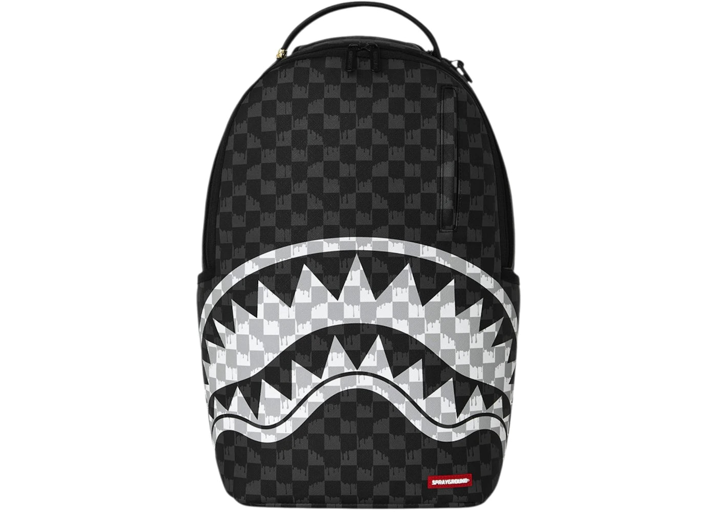 Sprayground Check Shark Backpack Black -1