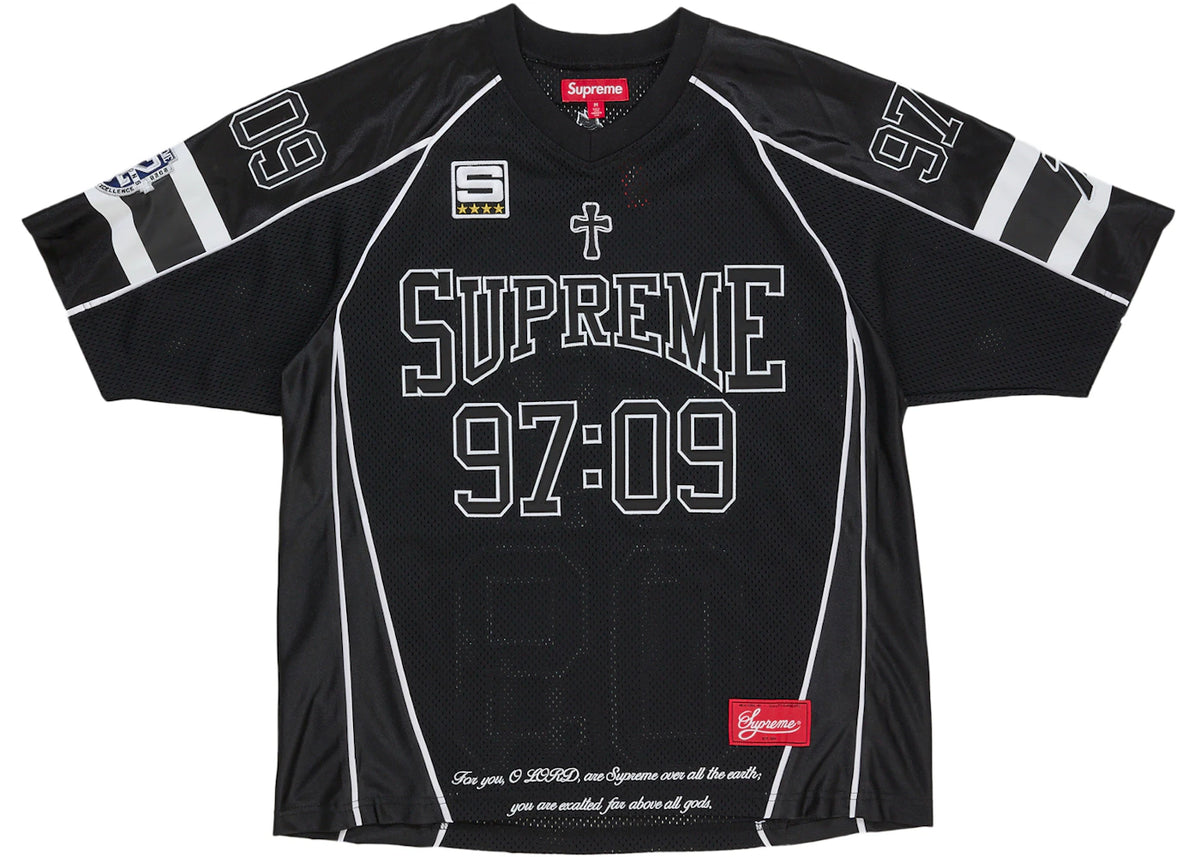 Supreme Disciples Football Jersey Black -1