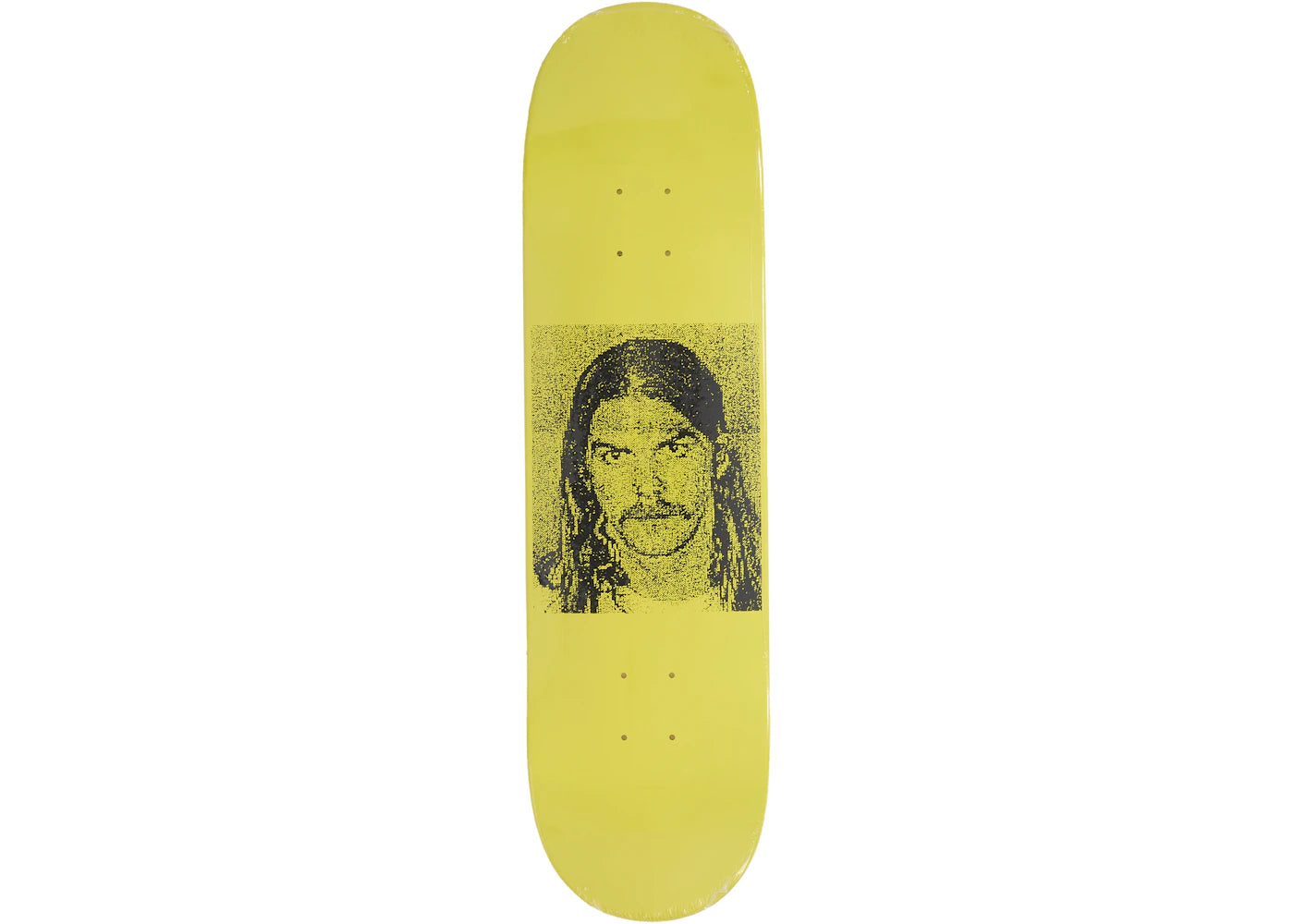 Supreme Dash Snow Skateboard Deck Yellow -1