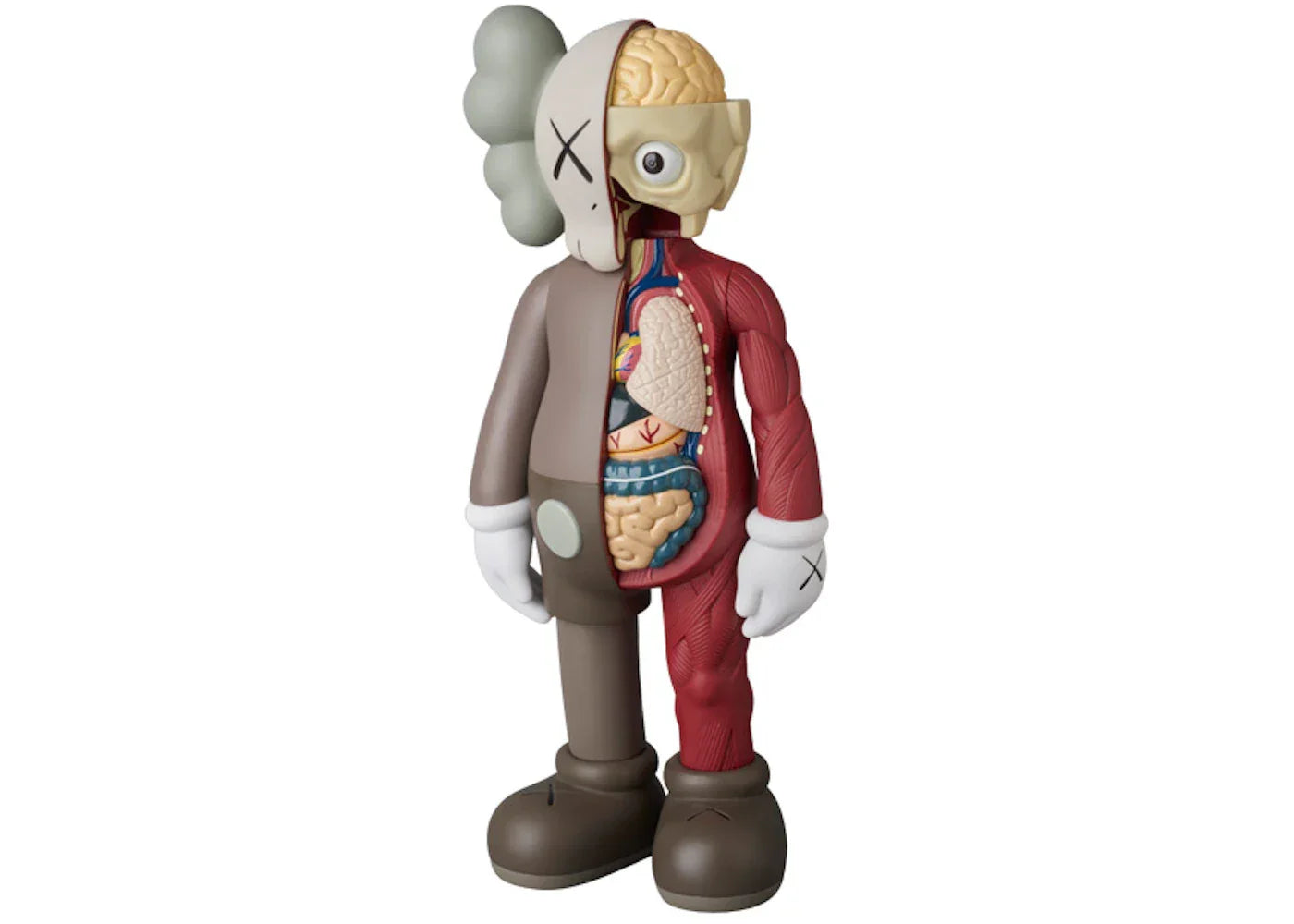 KAWS Companion Flayed Open Edition Vinyl Figure Brown-1